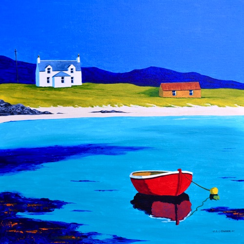Flat Calm 
20" x 20"
Acrylic on canvas board
Framed
&pound;1750